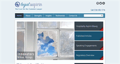 Desktop Screenshot of legalaspirin.com